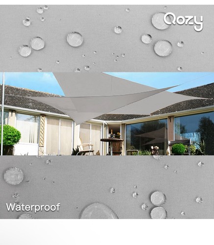 Qozy waterproof sun shade sail - qozy,