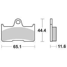 Racing Brake Pads SBS 799RSI