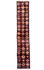 Vintage tribal kazak rug hand - vintage,