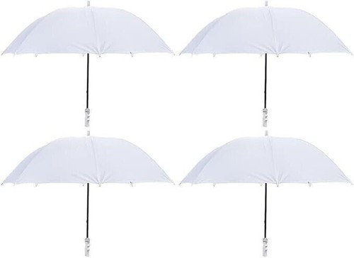 White umbrella wedding large - white,