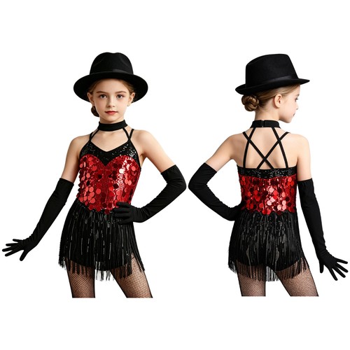 Girls sequin latin - uk,