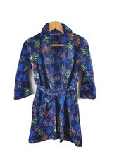 Duck & Dodge Kids Long Sleeve Multicolored Dressing Gown Size 7-8 Years Old 