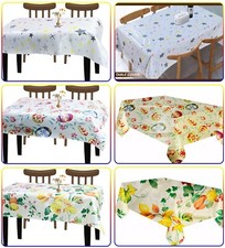Wipe Clean Tablecloth PVC