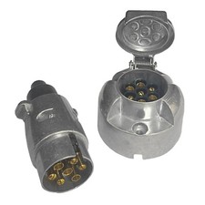 7 Pin Metal Plug & Socket