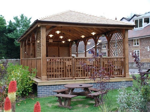 Photo 6x4 smoking shelter - photo,