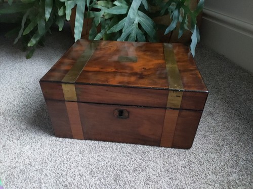 Antique writing slope for - slope, "for
