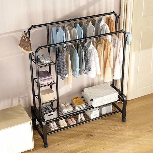 Heavy duty metal clothes rail - heavy,