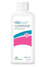 Hibiwash  Antimicrobial Skin Cleanser Bottle, 500 mL