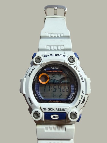 Casio shock 7900a white - casio,