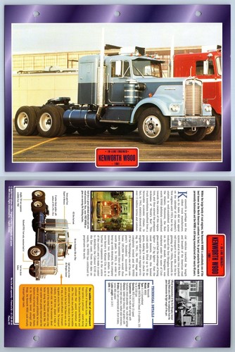 Kenworth w900 1961 - 1961, in-line
