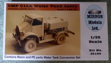 MIRROR Models (35104) CMP C15A Water Tank lorry Cab 11 and 12 in 1:35 Scale