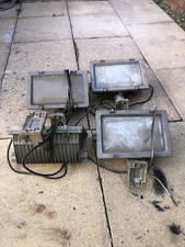 4 Large Aluminium Spot Lights ideal for pub restaurants or garden