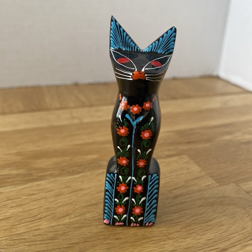 Vintage hand carved - carved, painted
