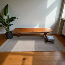 Victorian School Pine Bench