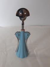 Alessi Anna G Winged Corkscrew Blue Designer Kitchen Accessory 