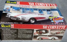1/25 1960 Corvette "Skip's Fiesta Drive in" by Revell factory sealed 1988 N.O.S