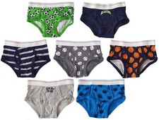 7x CARTERS Boys PANTS Soft Cotton BRIEFS Underpants Sport Underwear 2-3 Yrs