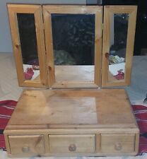 Handmade Mirror and Drawers