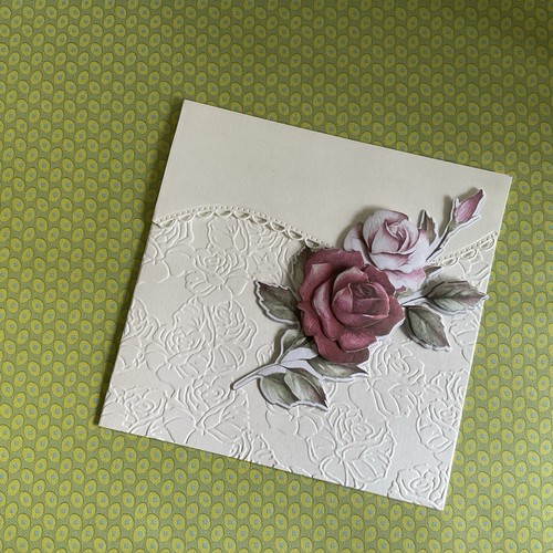 Ready cut card - cut, 3d