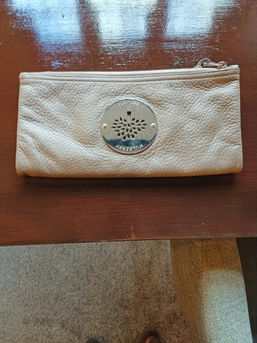 Mulberry clutch bag - mulberry, pebbled