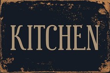 Kitchen 8" x 12" Vintage