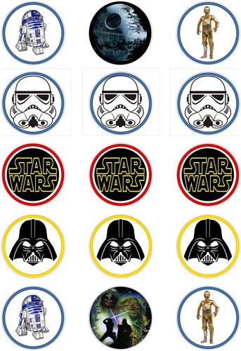 Star wars themed cupcake - wars,