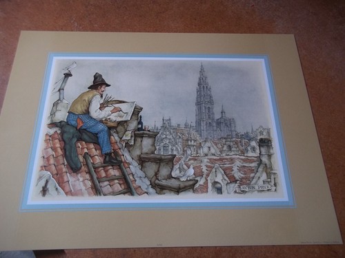 Anton pieck vintage print - pieck,