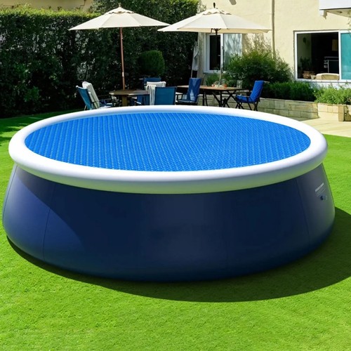12ft round solar cover steel - solar,