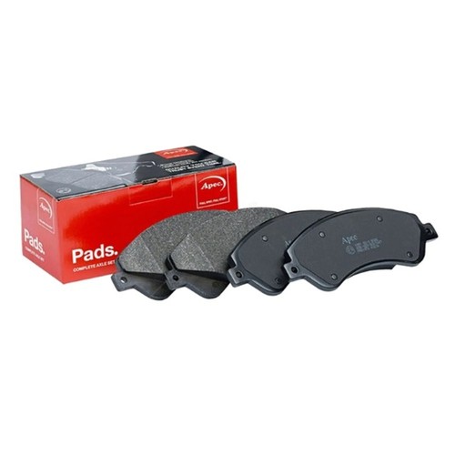 Front brake pad set fits - pad,