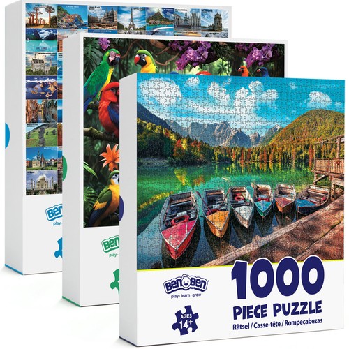 Pack 1000 pieces challenging - pieces,