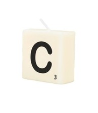 LETTER CANDLE - C