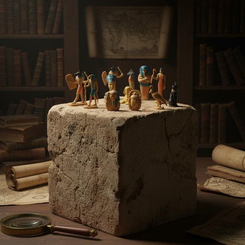 Pieces pharaoh tutankhamun - 12,