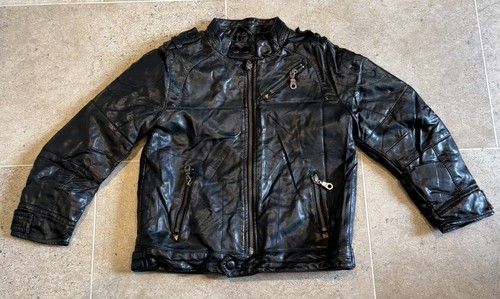 Next boys faux leather - next, black