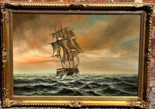 Vintage Oil Painting of