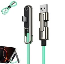 2-in-1 Sideways Charging Cable