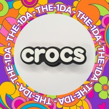 Super Cute White Crocs Badge -