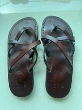 Jerusalem Brown Camel Leather
