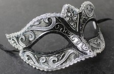 SPARKLING BLACK & SILVER BRAID