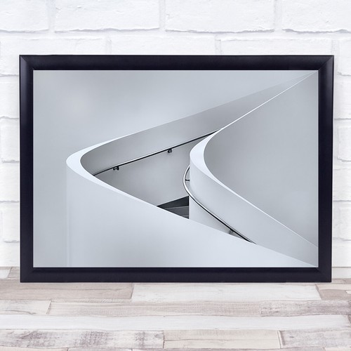 The curved stairs - the,