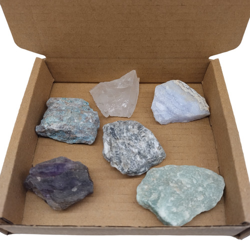 Rough rock crystals - rough,