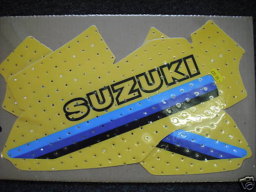 Suzuki rm125 125 1981 tank - suzuki,