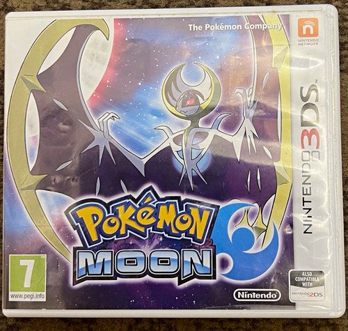 Pokémon moon nintendo - moon, 3ds