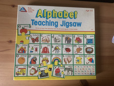 Alphabet Learning Jigsaw Early