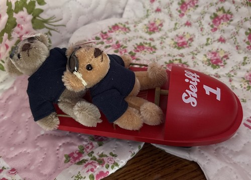 Steiff bobsleigh set 2007 ltd - steiff, 2007,ltd