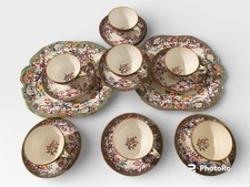 Rare Antique Minton VANDYKE