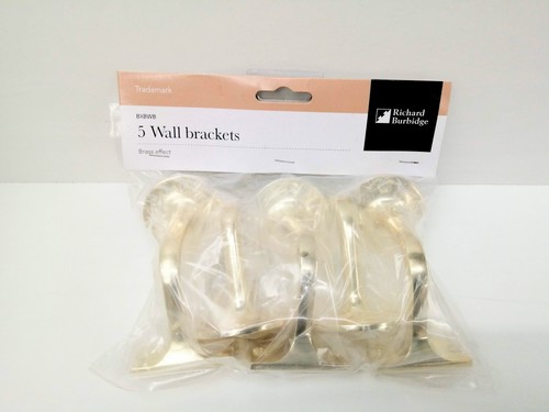 Brass handrail brackets stair - brass,