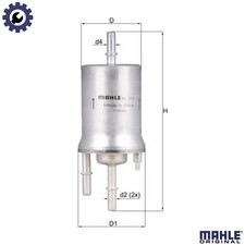 FUEL FILTER KL 572 FOR SKODA