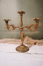 Vintage Brass Cherub