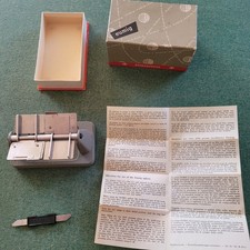 Vintage Eumig Standard 8mm and 16mm Cine Film Splicer - boxed with instructions