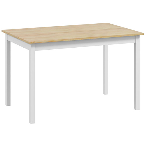 Homcom dining table farmhouse - homcom,